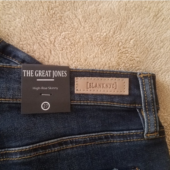 Size 27 Blank NYC‎ the great jones high rise skinny jeans - Picture 6 of 11